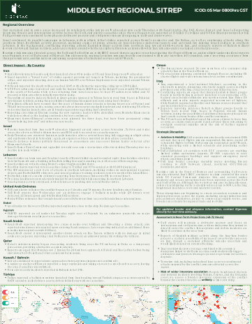 Iran Situation Report