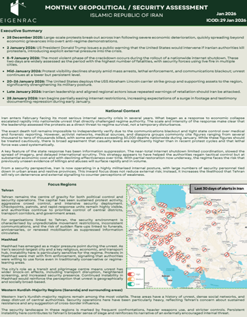 Iran Assessment Report
